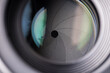 © leungchopan - Changing aperture camera lens close up