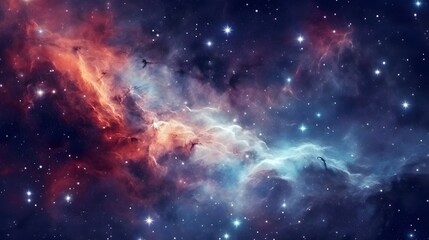 Wall Mural - colorful space galaxy cloud nebula. stary night cosmos. universe science astronomy.