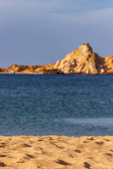 Pregonda beach in the north of Menorca (Spain)