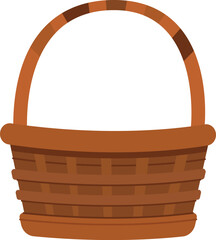 Wall Mural - Wicker Basket With Lid