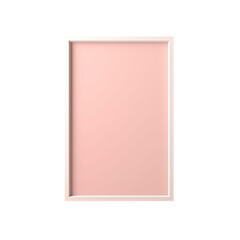Aufkleber - Poster mockup mounted on transparent background wall