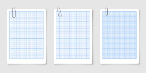 sheet of graph paper with grid. millimeter paper texture, geometric pattern. blue lined blank for dr