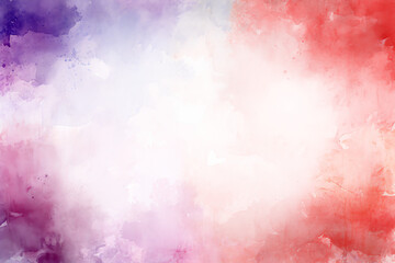 Wall Mural - abstract watercolor frame border background with empty space. generative ai