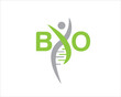 bio gene logo designs simple for medical or laboratory logo designs