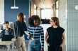© Studio Firma/Stocksy - People Working in Office