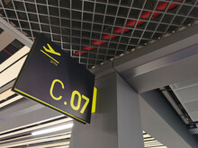 Airport Gate Sign