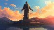  Illustration of the Statue of Unity