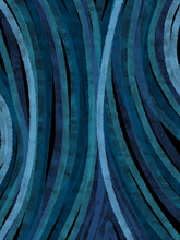 Shades Of Blue Abstract Pattern