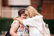 © Santi Nuñez/Stocksy - Beautiful moment between mother and daughter