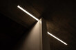 © Nibuya Qubik/Stocksy - Modern indoor lighting setup in a concrete made ceiling