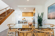 © Image Supply Co/Stocksy - Open plan kitchen and living space inside modern home