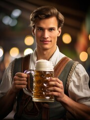 Wall Mural - beer for oktoberfest