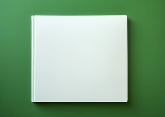 Wall Mural - white book on surface in style of minimalism