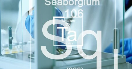 Poster - Animation of text over server room