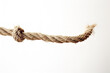  A frayed rope tautly stretched, on the brink of snapping, symbolizing the limits of endurance and the imminent outburst of pent-up violence