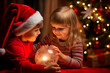 © the_lightwriter - kids celebrate Christmas with gifts