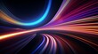 © alexxndr - bright background with colorful lines