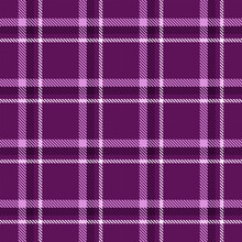 Purple Plaid Tartan Seamless Pattern
