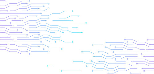 Electronic design, digital connections, data transmission, and advanced technological developments. Abstract circuit board contacts pattern. Versatile for tech-related presentations and publications