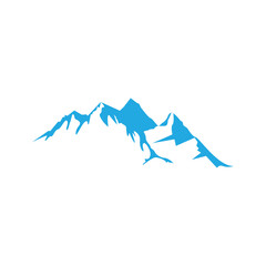 Sticker - mountain logo icon