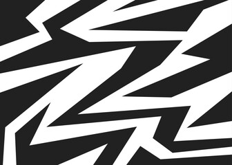 Poster - Abstract background with sharp and geometric line pattern