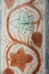 Wall Mural - Closeup photos  og details og the interior from a Scandinavian chruch.