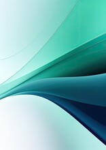 Simple Blue Green White Abstract Presentation Backgroud