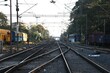 The longest railroad tracks crossing junction
