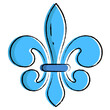 © Icongeek26 - Hand drawn Fleur De Lis icon