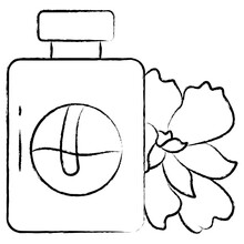 Hand Drawn Perfume Icon