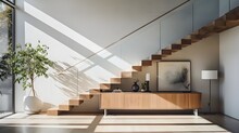 Staircase In A Modern House