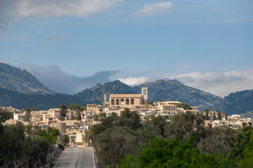 Poster - Blick auf Selva, Mallorca