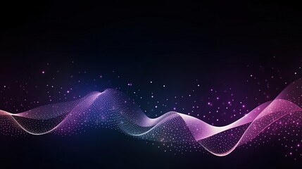 Poster - Wave Abstract Background