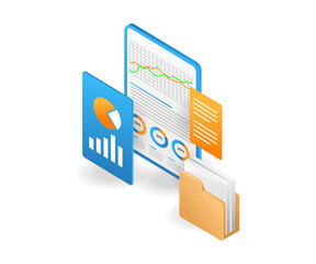 Aufkleber - Business performance analysis database