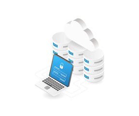 Poster - Cloud server database security password