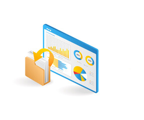 Poster - Dashboard analyst folder data performance