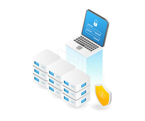 Poster - Professional computer network data security server