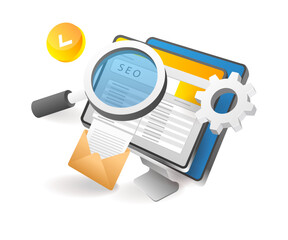 Poster - Seo digital marketing strategy