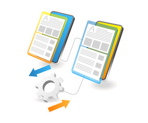 Poster - Smartphone layout web application test