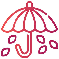 Wall Mural - Umbrella Icon