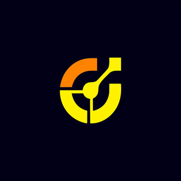c arrow logotype company