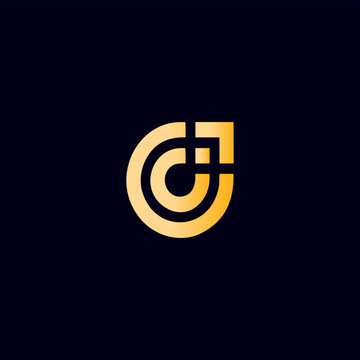 C Arrow logo concept
