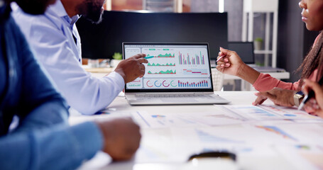 Poster - Financial Advisor Group Meeting Examining Analytics