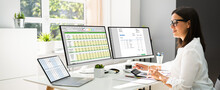 Online Taxes And Invoice Using Computer