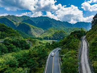 Wall Mural - road in mountains