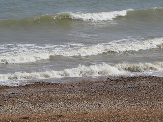 Poster - sea seen from beach