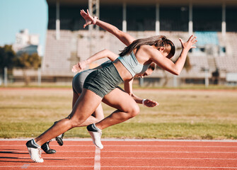 action, sports and athlete running sprint in competition or fitness game or training for energy well