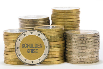 Sticker - Schuldenkrise	