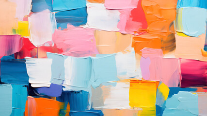 Poster - Abstract art background. Hand-painted background.