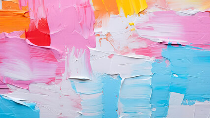 Poster - Abstract art background. Hand-painted background.